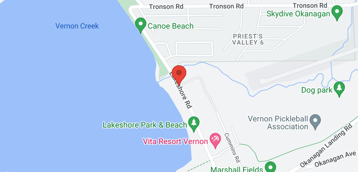 map of 6 Lakeshore Drive